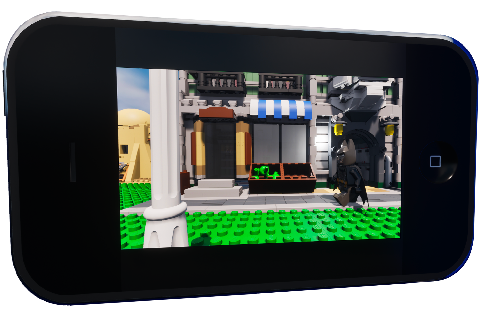 Dylan Dalal working on an iphone