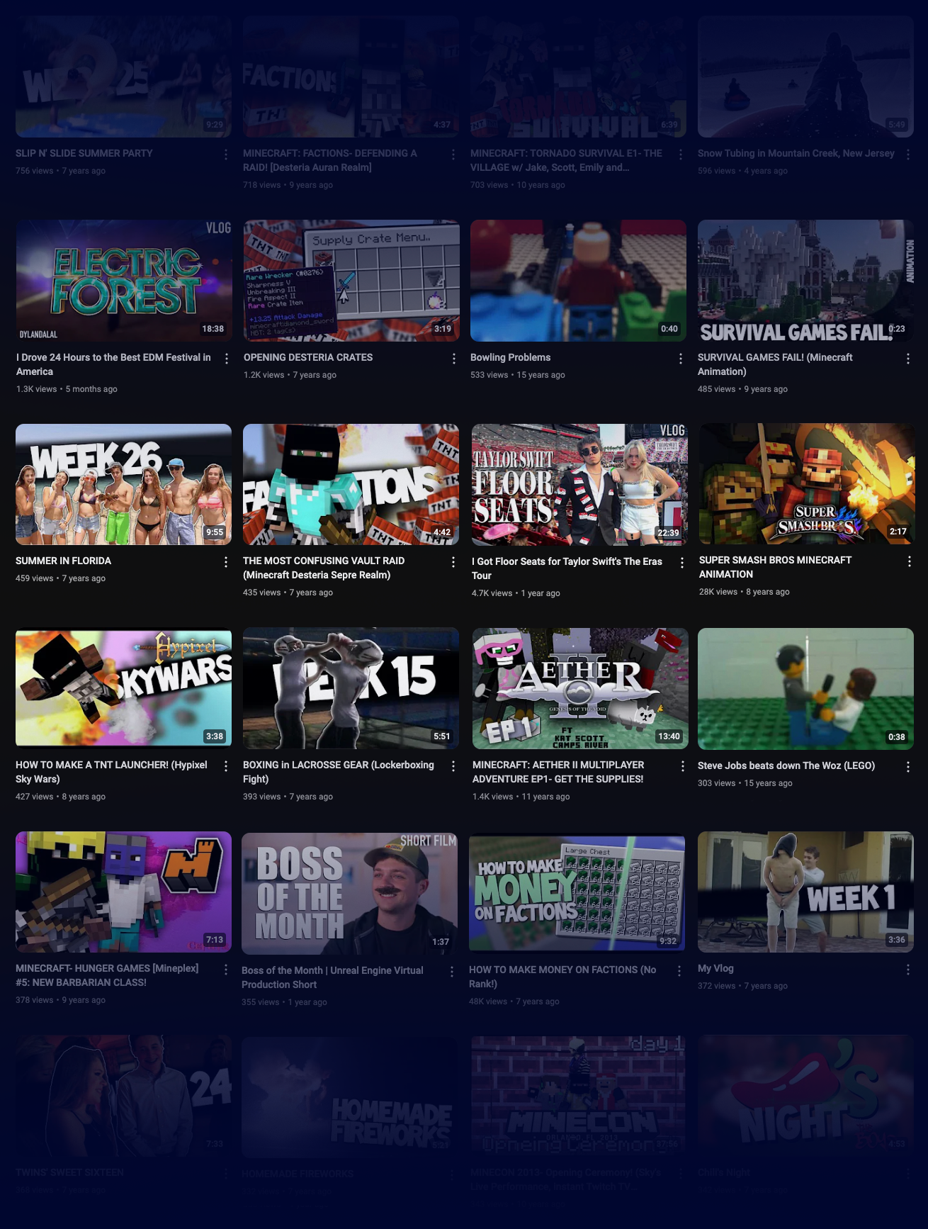 Dylan Dalal's YouTube Channel